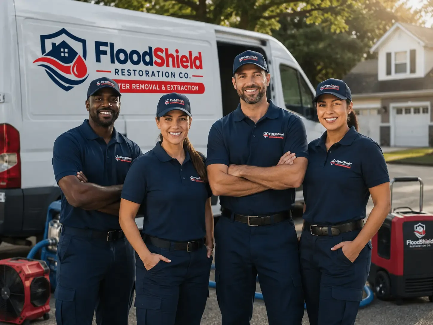 Flood Damage Restoration company in Burnett, WI